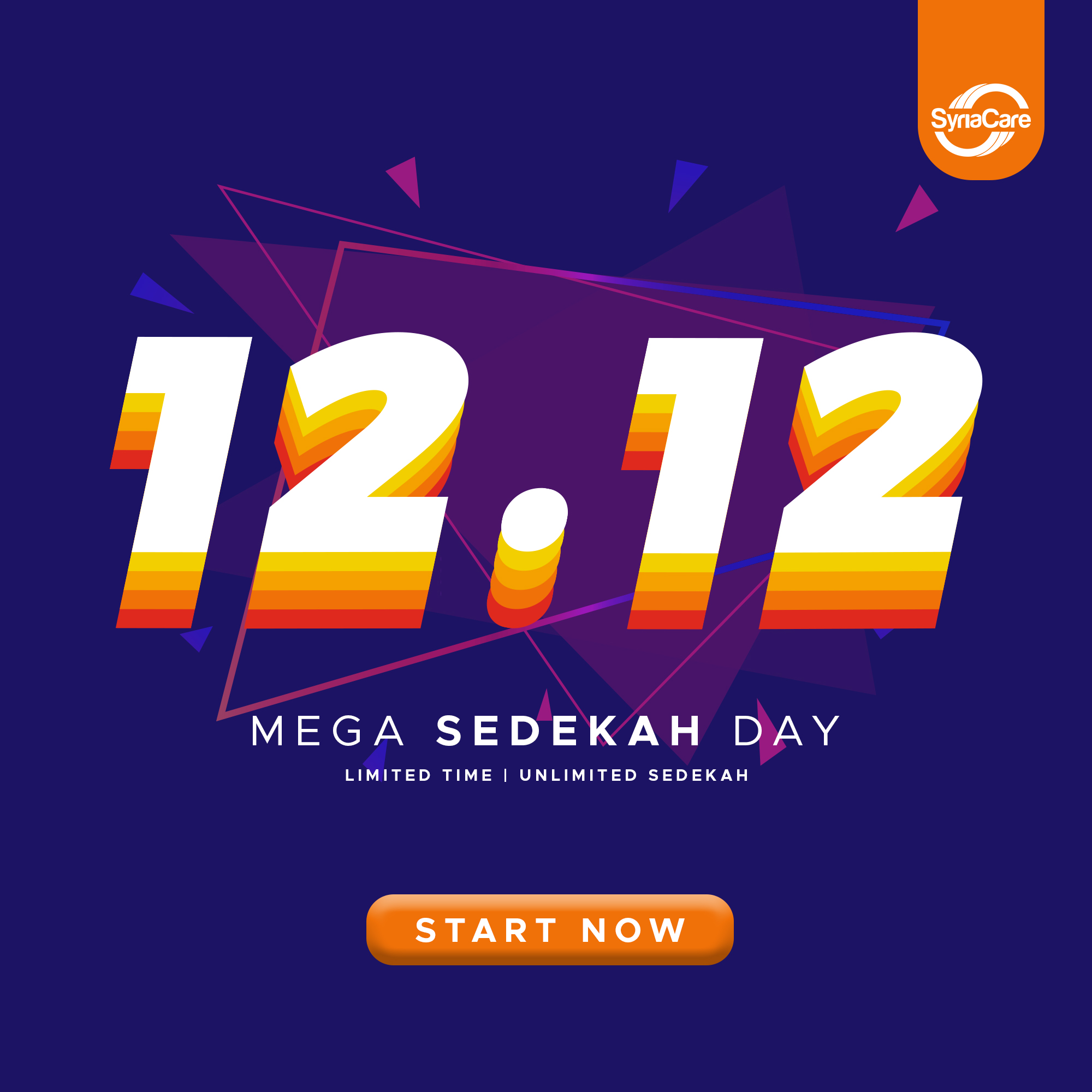 Mega Sedekah Day 12.12 start now